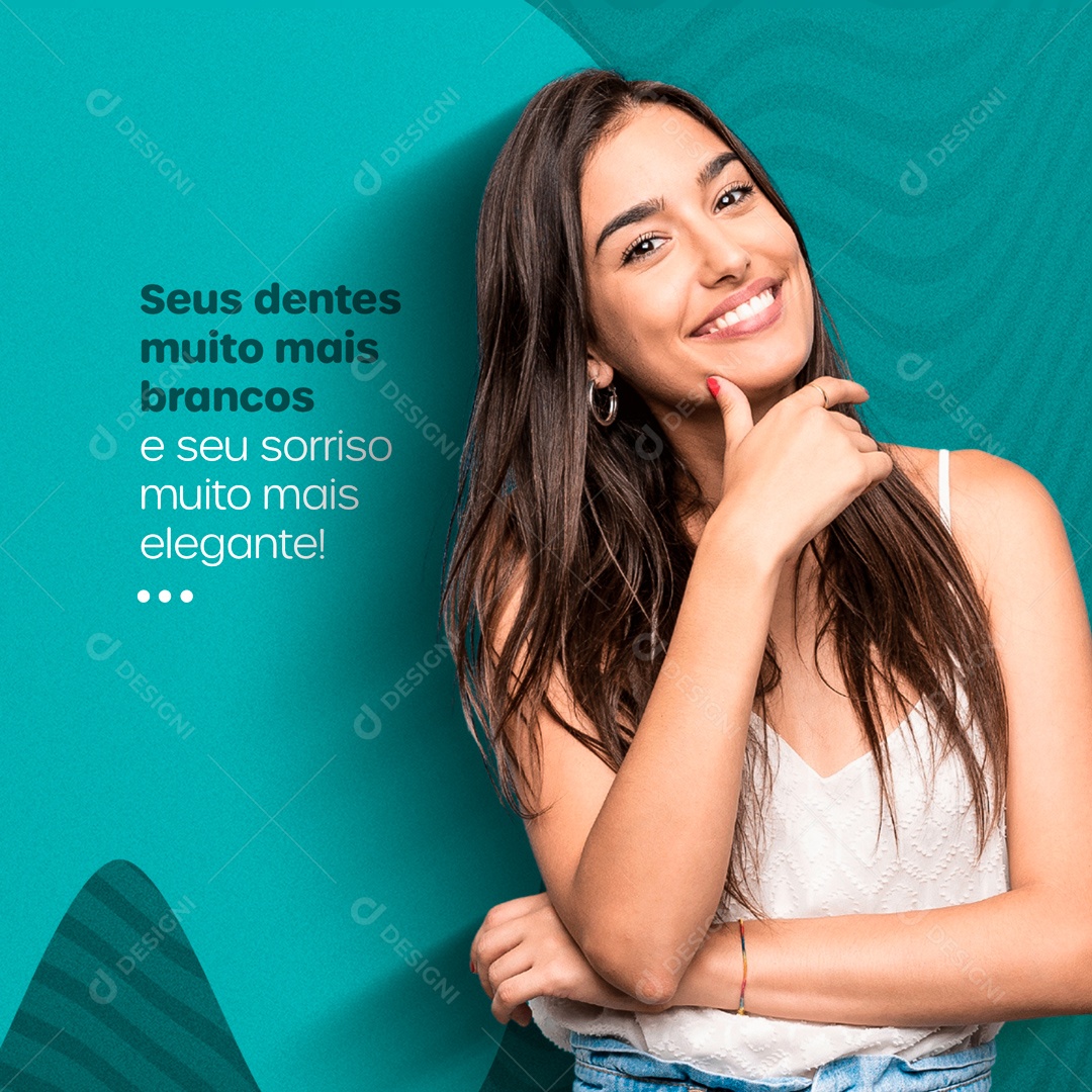 Consultório e Clínica Odontológica Dentista Social Media PSD Editável