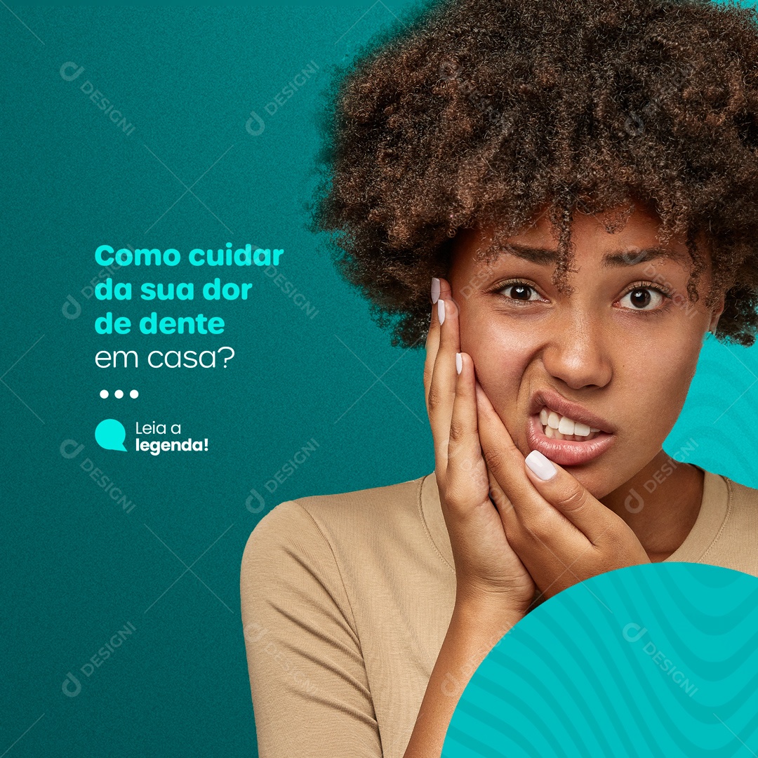 Consultório e Clínica Odontológica Dentista Social Media PSD Editável