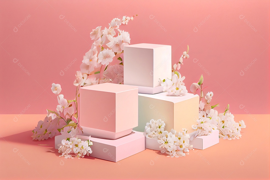 Suporte de exibição ou vitrine de produto