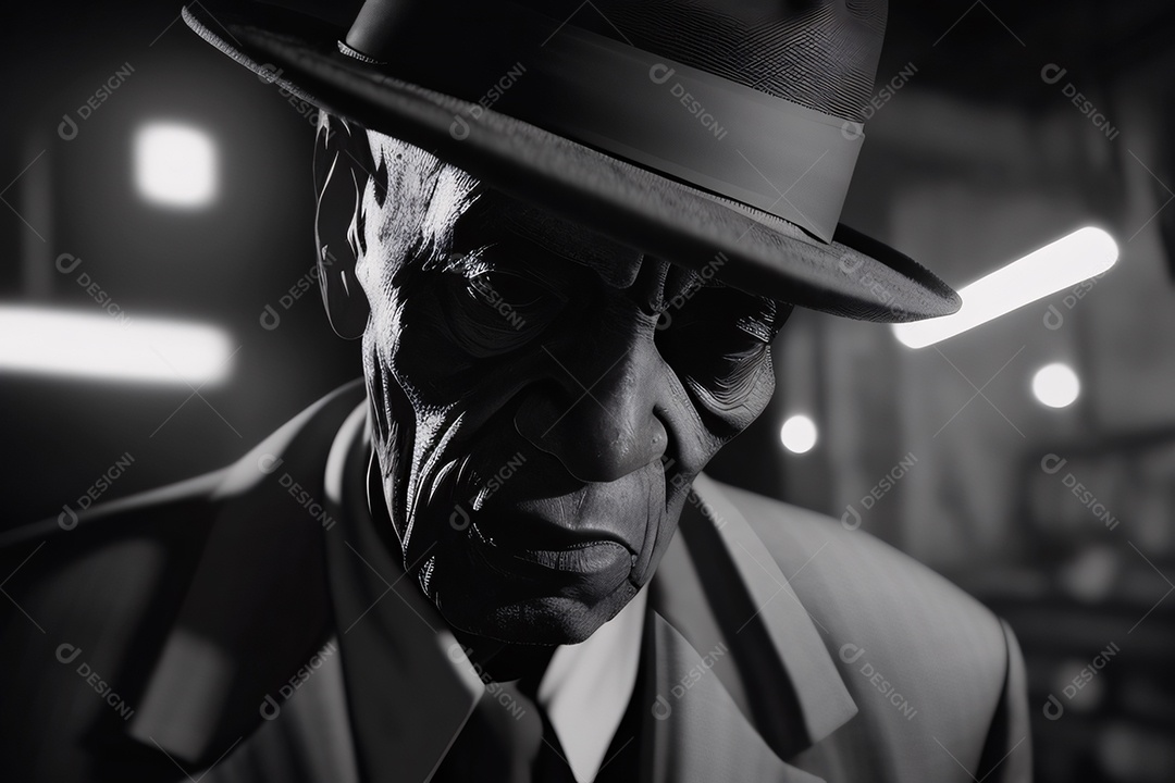 Homem de idade elegante