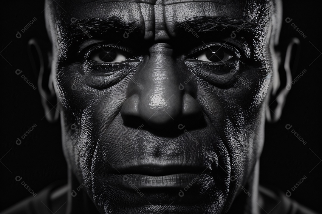 Ilustração expressão masculina