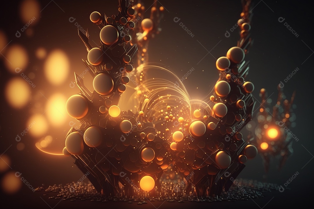 Tecnologia futurista de Partículas Dinâmicas