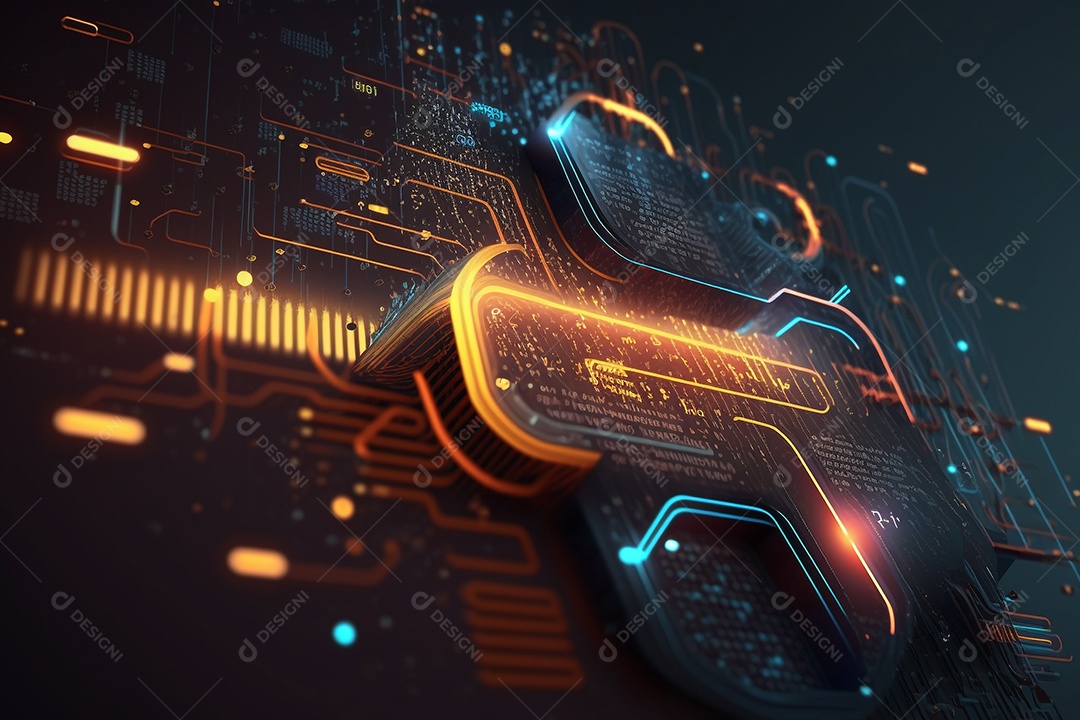 Background de tecnologia