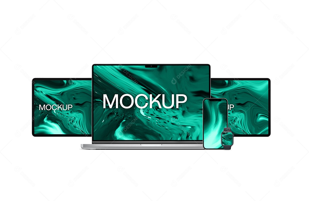 Mockup Laptop e Tablets PSD