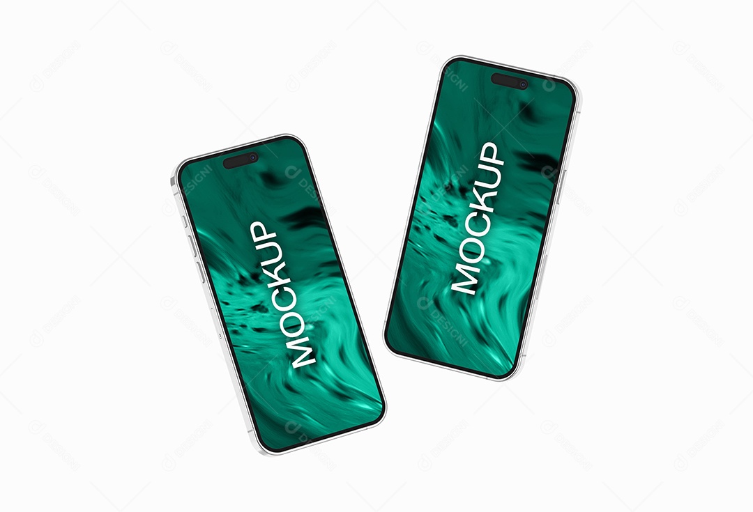 Mockup Celular Iphone PSD Editável