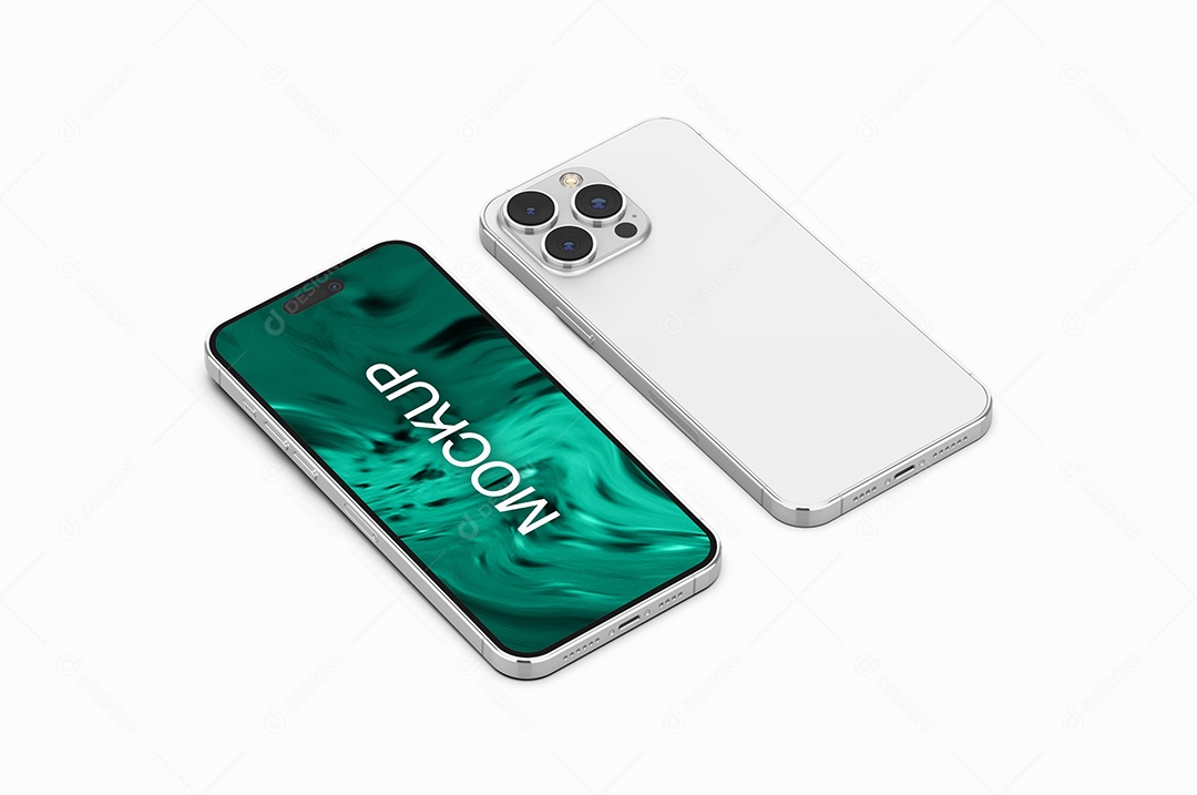 Mockup Celular Iphone PSD Editável