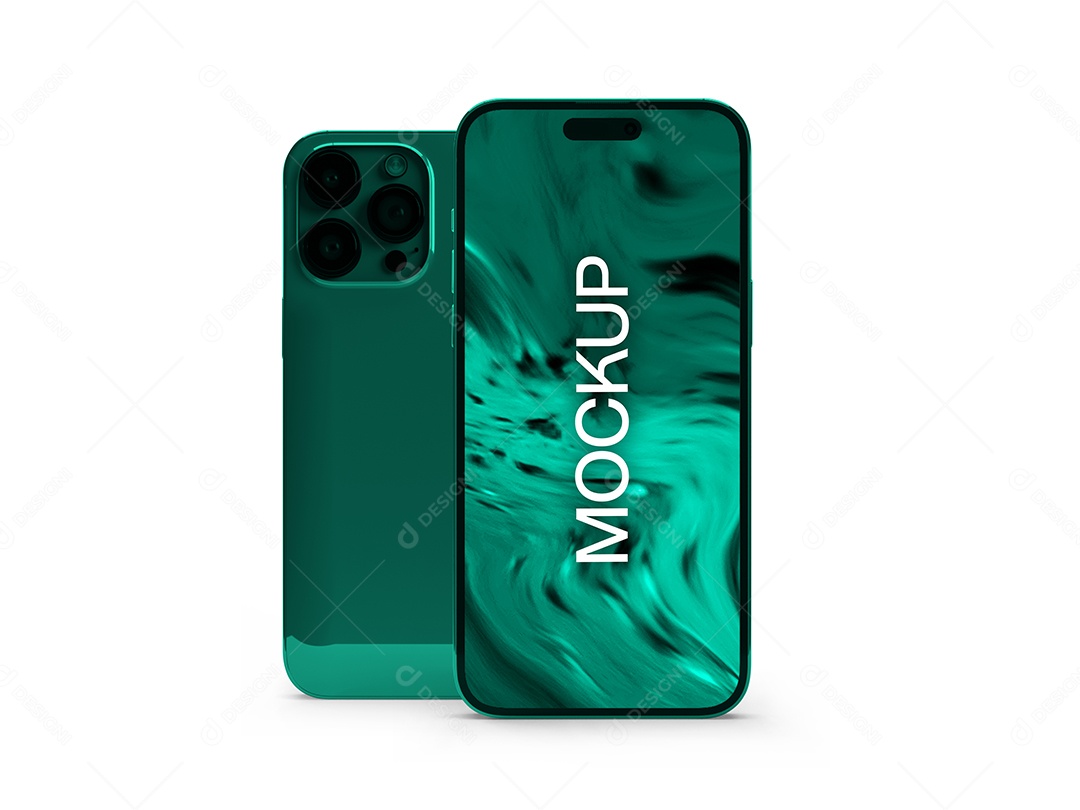 Mockup Celular Iphone PSD Editável