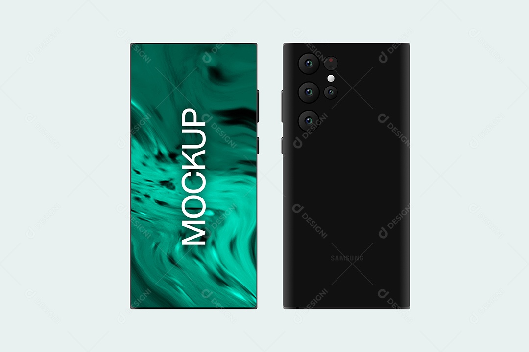 Mockup Celular Iphone PSD Editável