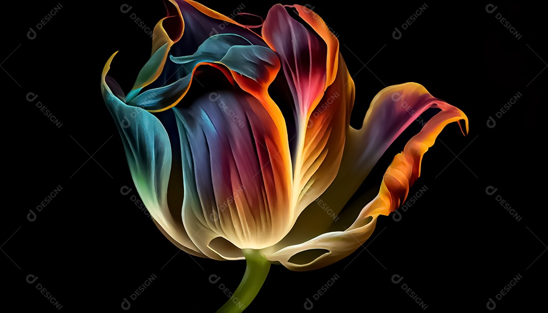 Flor de tulipa Primavera