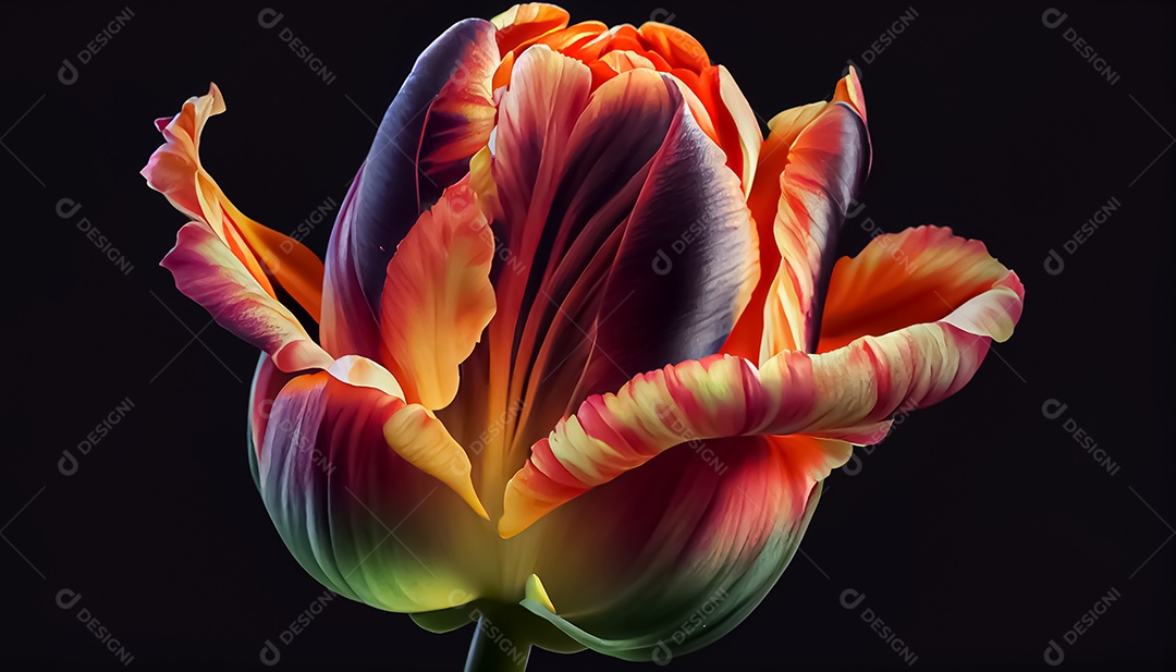 Flor de tulipa Primavera