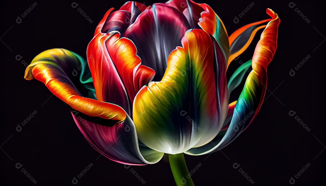 Flor de tulipa Primavera