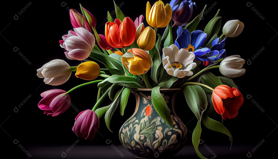 Flor de tulipa Primavera