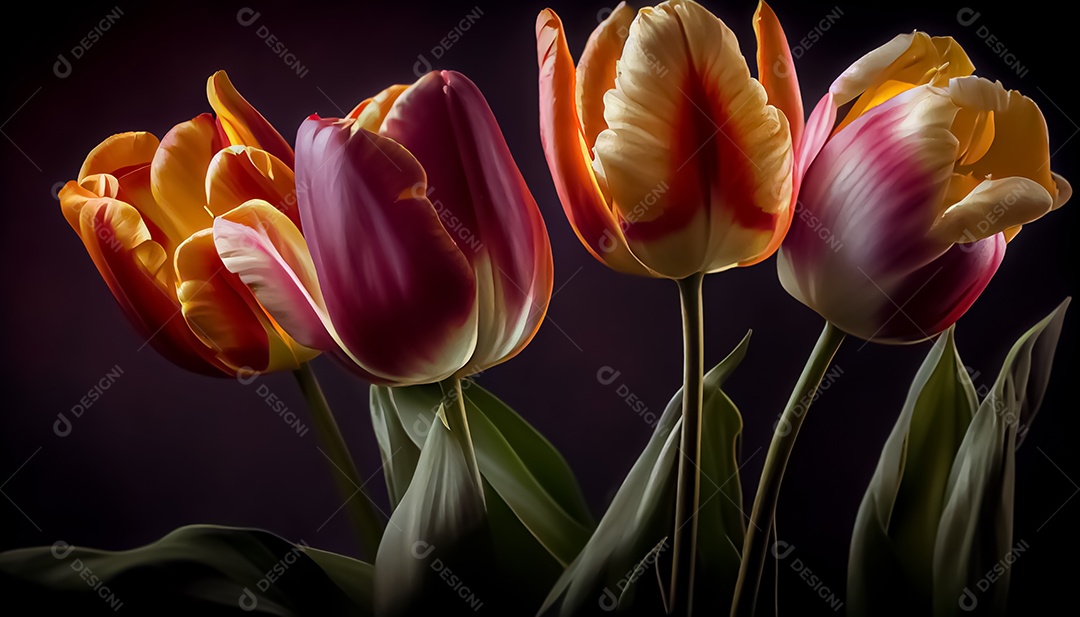 Flor de tulipa Primavera