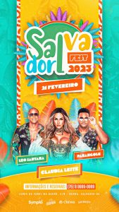 ERRO DE ARQUIVOS Story Flyer Salvador Fest 2023 Venha Conferir Social Media PSD Editável