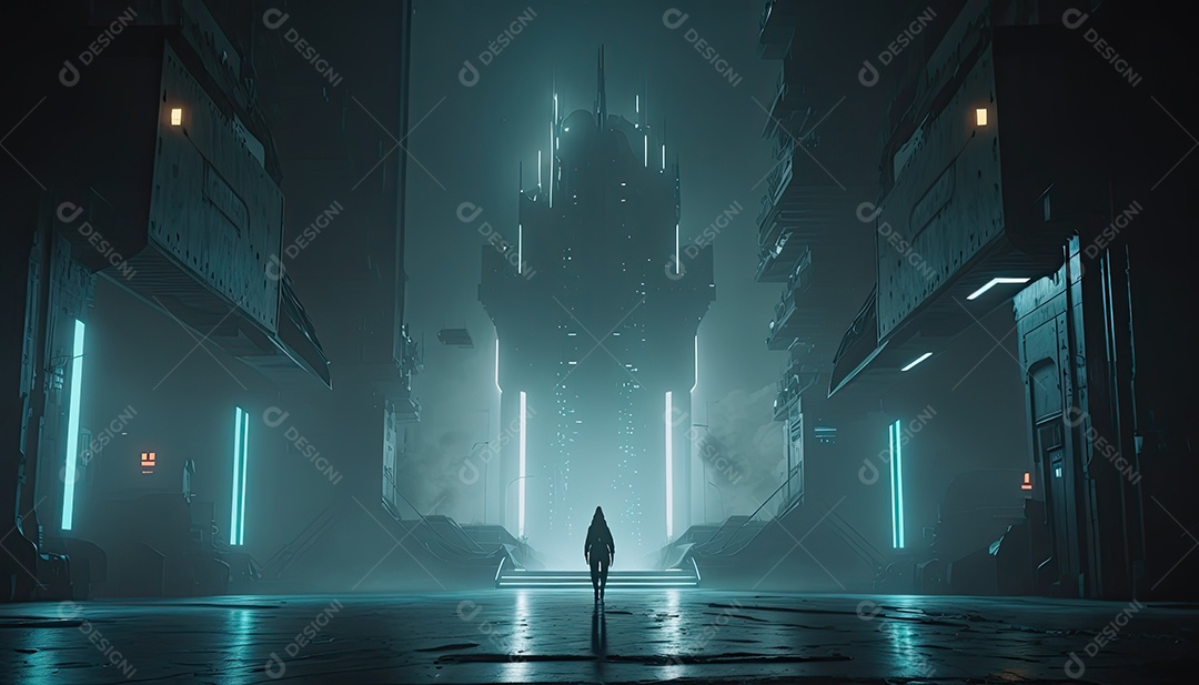 Cidade futurista, Jogo, cidade cyberpunk