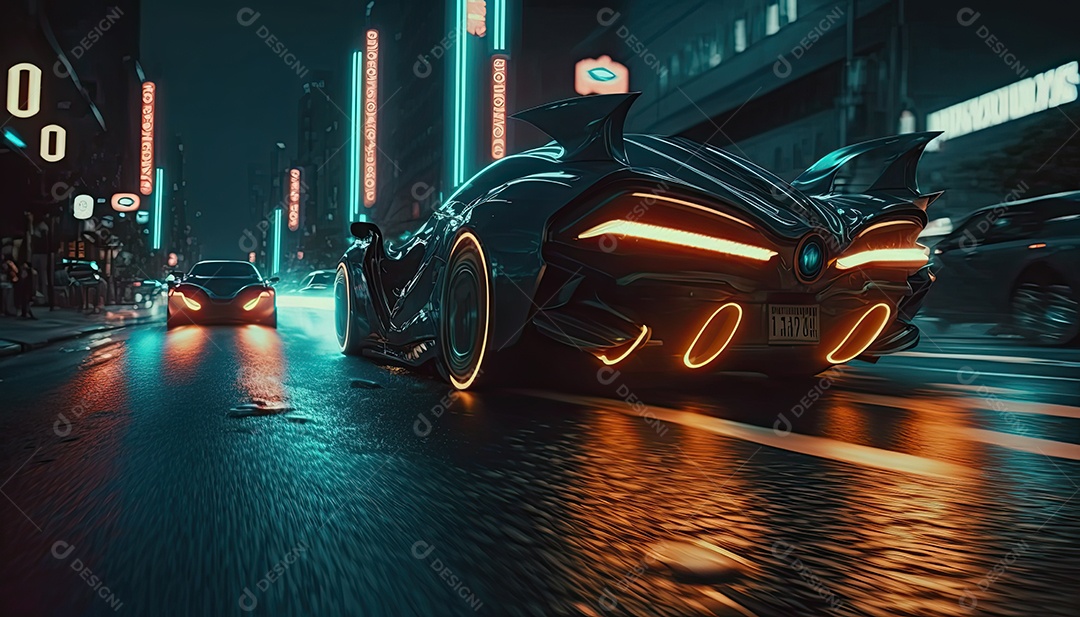 Cidade futurista, Jogo, cidade cyberpunk