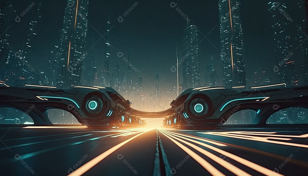 Cidade futurista, Jogo, cidade cyberpunk