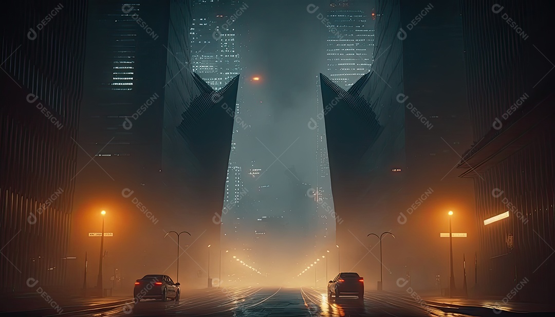 Cidade futurista, Jogo, cidade cyberpunk