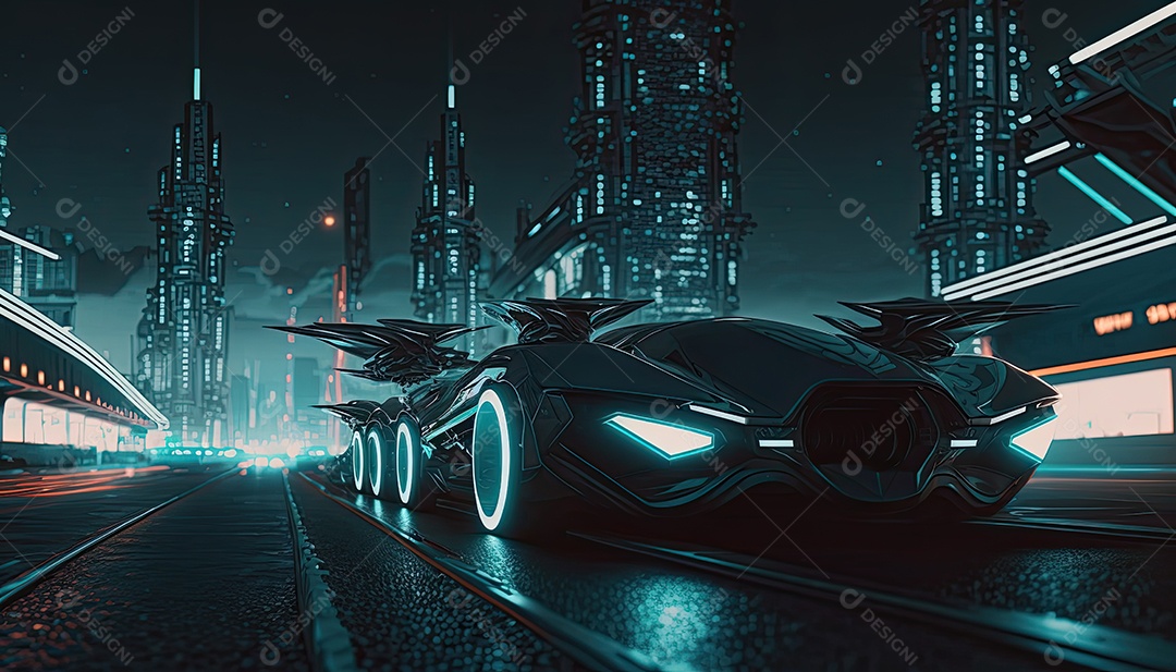 Cidade futurista, Jogo, cidade cyberpunk