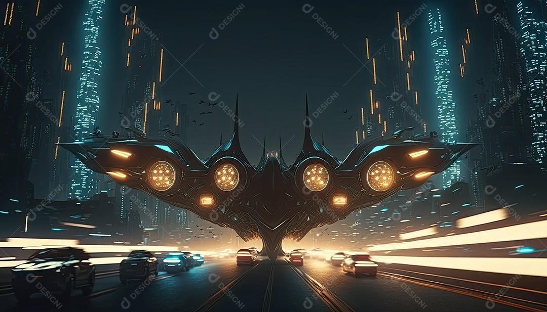 Cidade futurista, Jogo, cidade cyberpunk