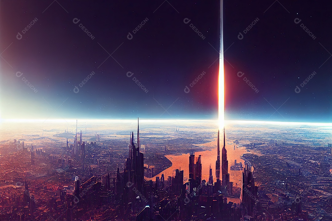 Cidade futurista, Jogo, cidade cyberpunk