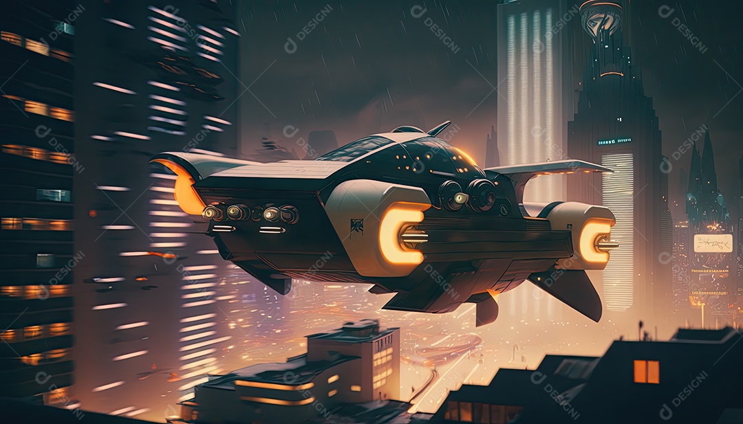 Cidade futurista, Jogo, cidade cyberpunk