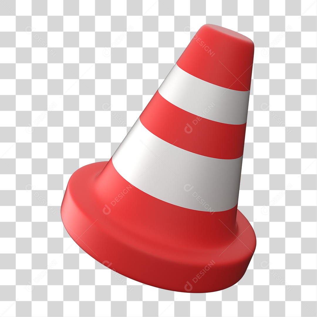 Cone Para Segurança e Saúde do Trabalho PNG Transparente