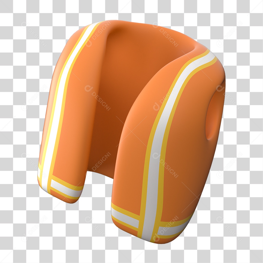 Colete Para Segurança e Saúde do Trabalho PNG Transparente