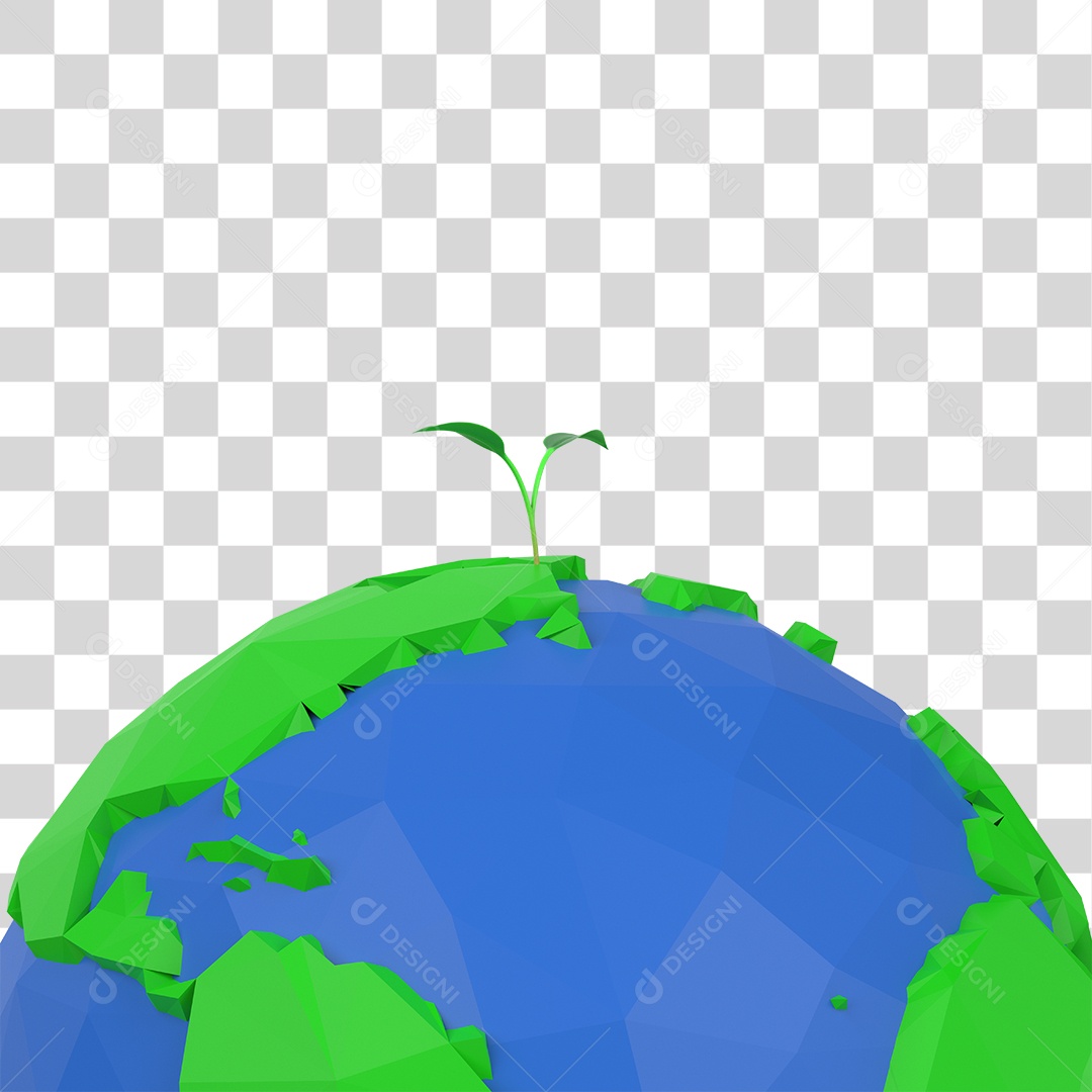 Dia da Terra Planeta Terra Com Plantas PNG