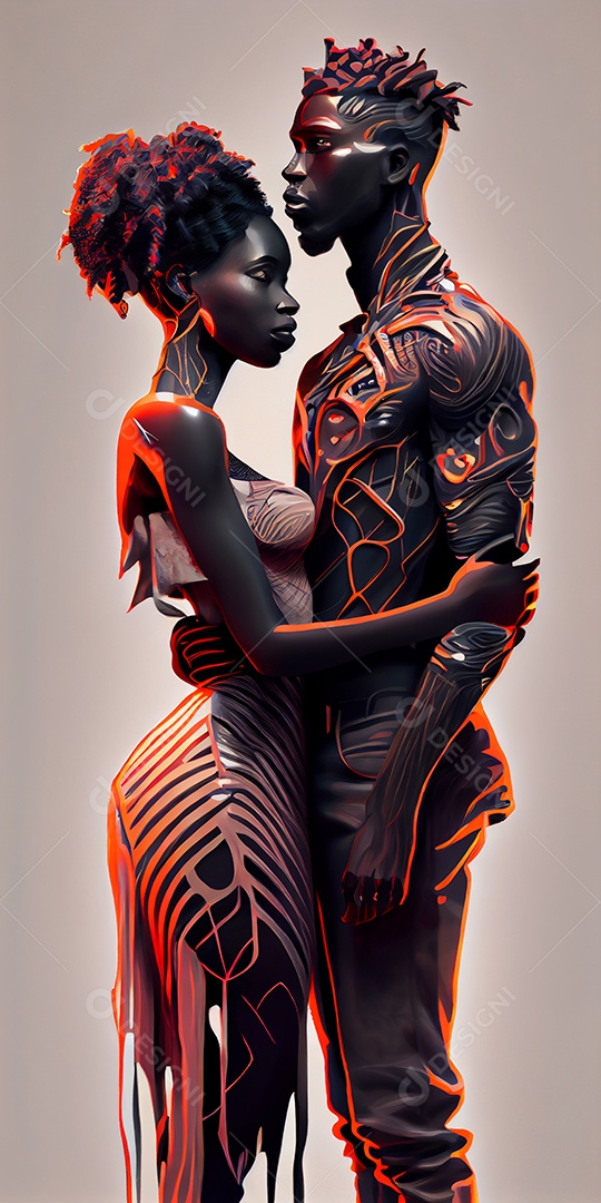 Casal de mulher e homem jovens felizes