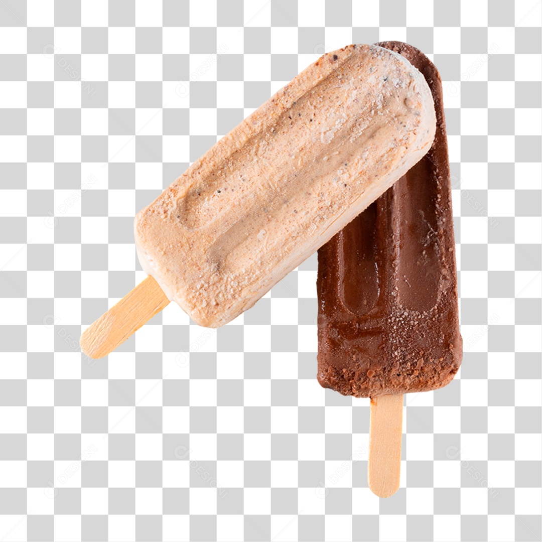 Picolés Sabores PNG Transparente