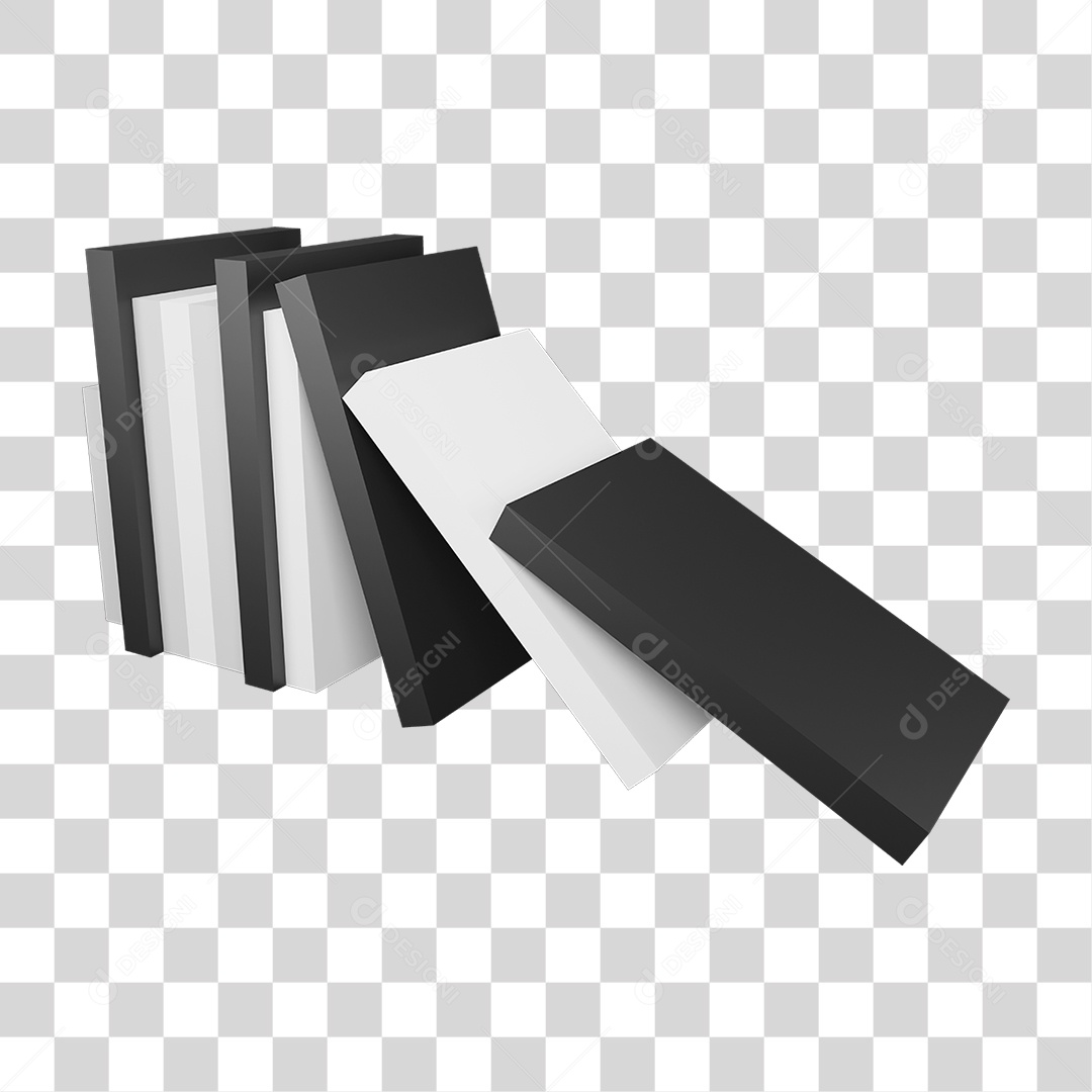 Livros de Leitura em Preto e Branco PNG Transparente