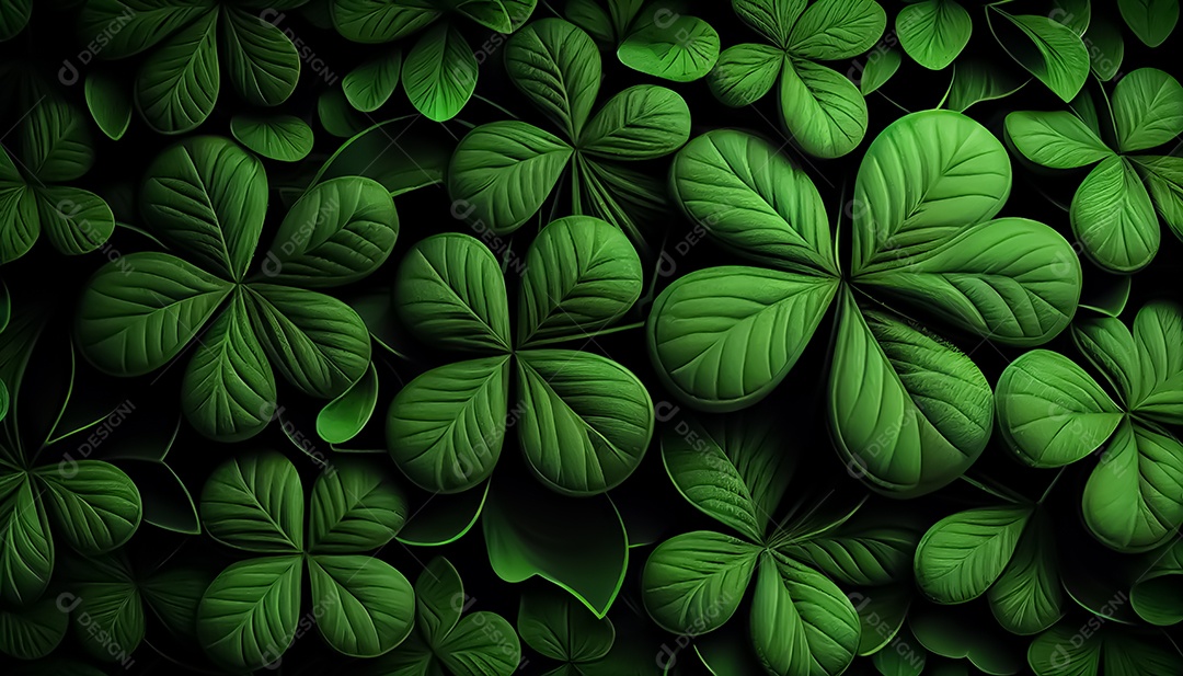 Os trevos antecedem o dia de São Patrício, um dia de orgulho para a Irlanda