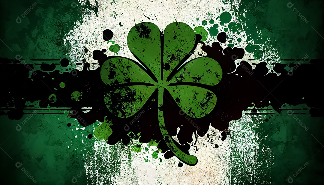 Os trevos antecedem o dia de São Patrício, um dia de orgulho para a Irlanda