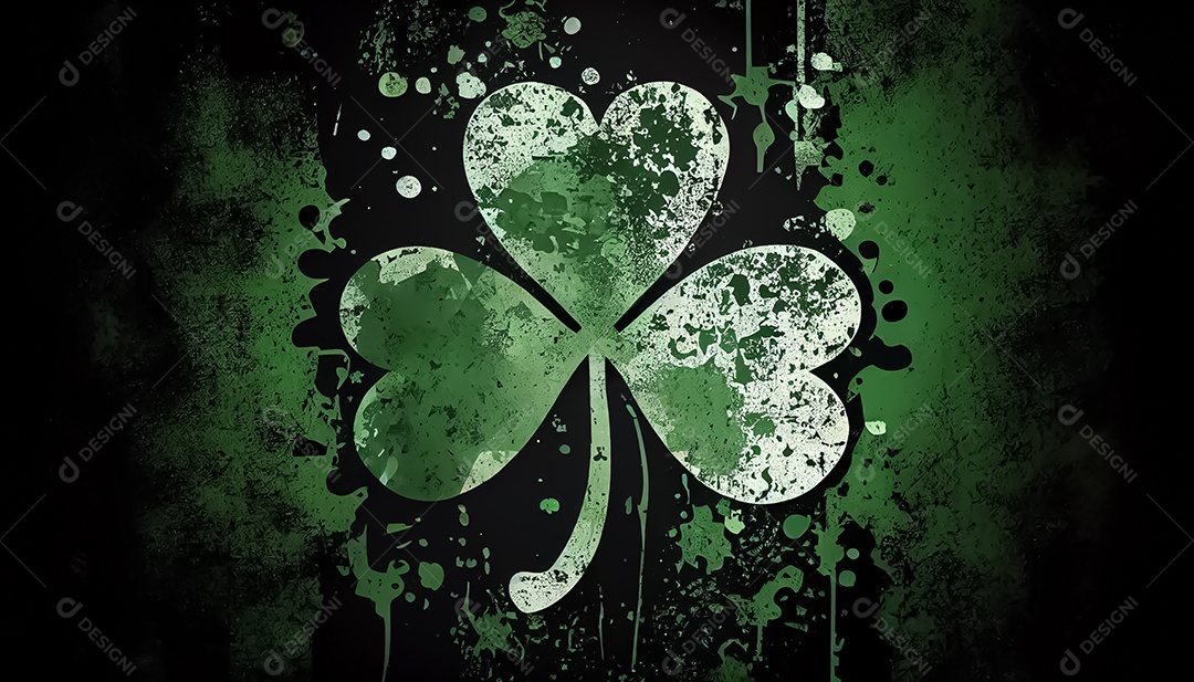 Os trevos antecedem o dia de São Patrício, um dia de orgulho para a Irlanda