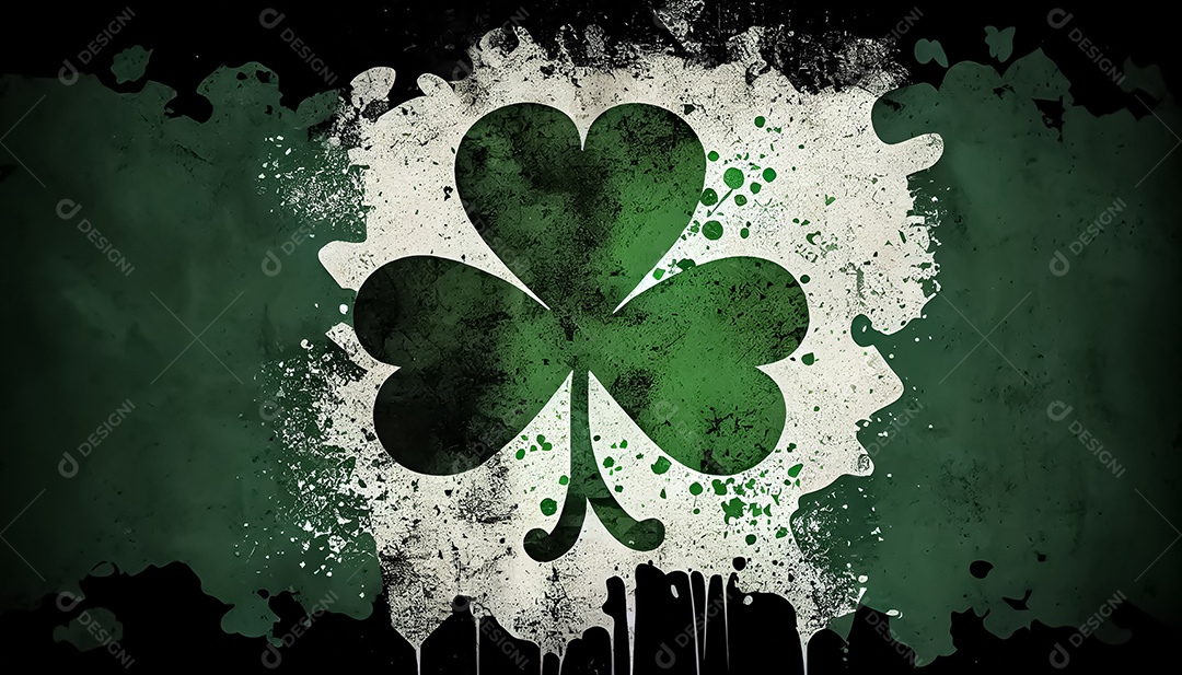 Os trevos antecedem o dia de São Patrício, um dia de orgulho para a Irlanda