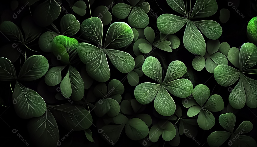 Os trevos antecedem o dia de São Patrício, um dia de orgulho para a Irlanda