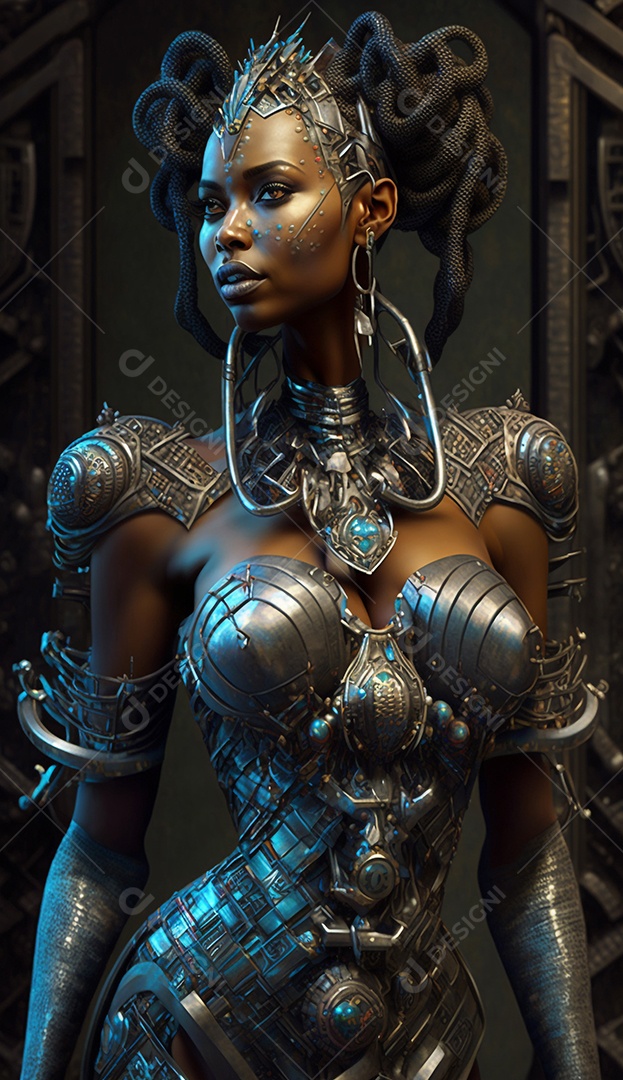 Linda mulher jovem sobre fundo isolado