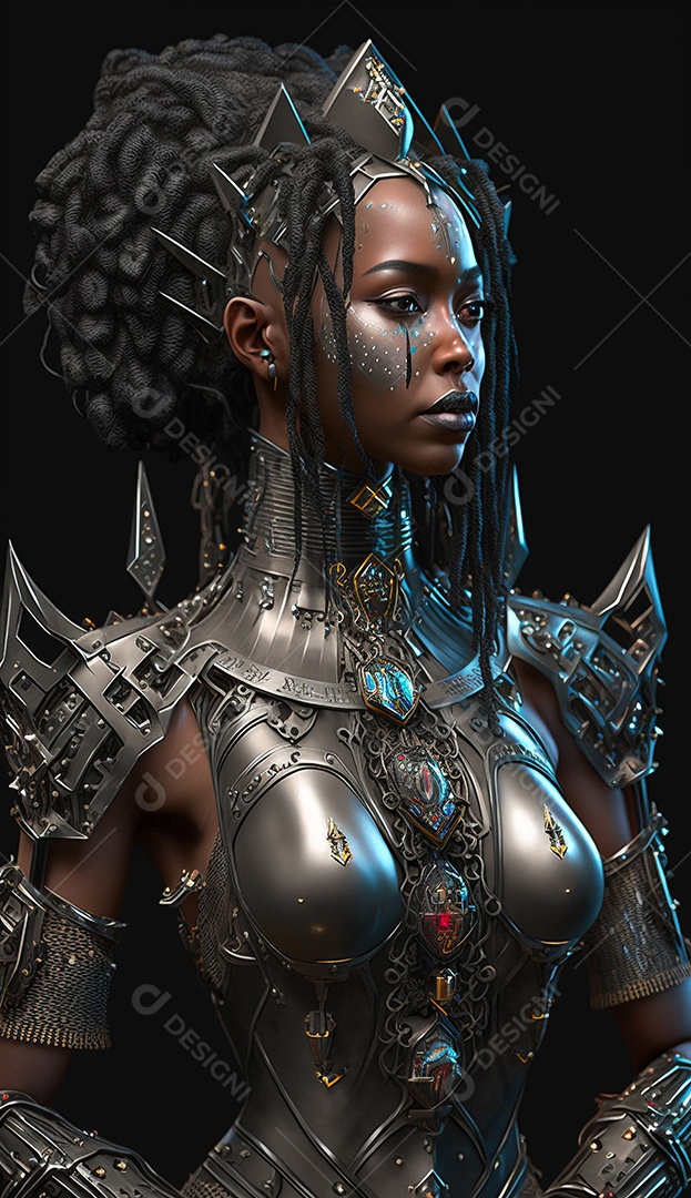 Linda mulher jovem sobre fundo isolado