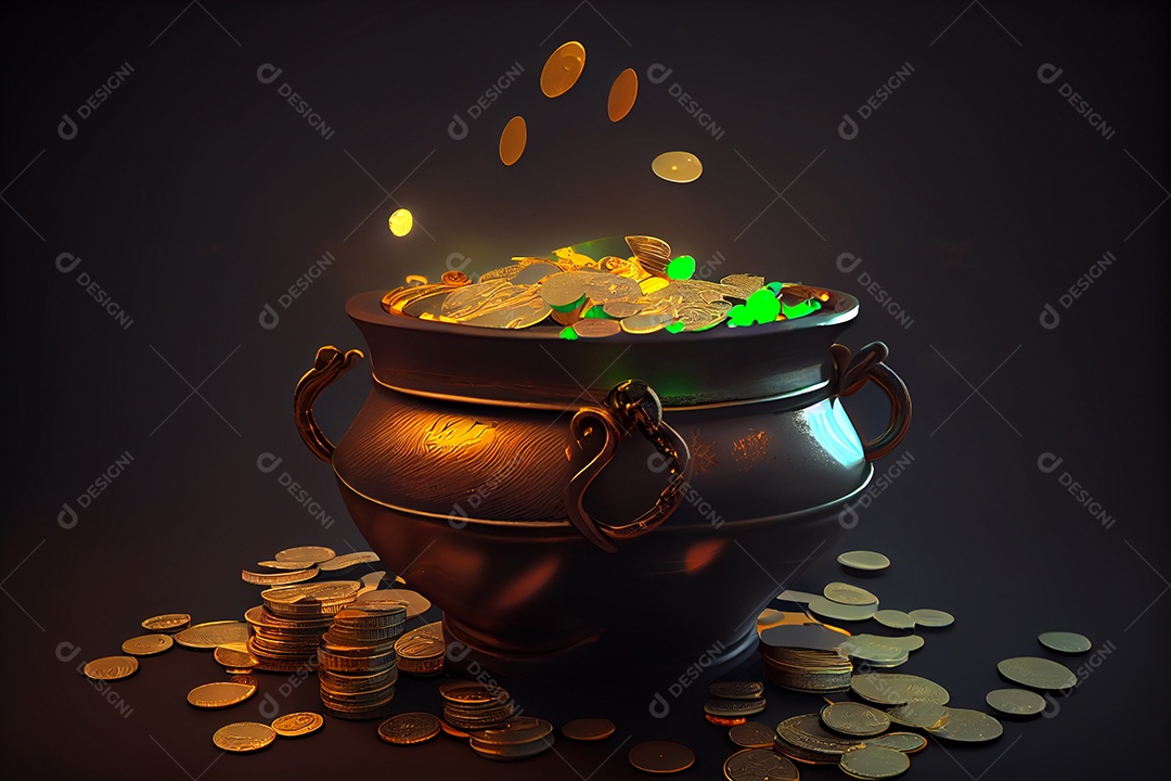 Ilustração feriado de São Patrício