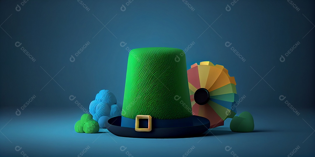 Ilustração feriado de São Patrício