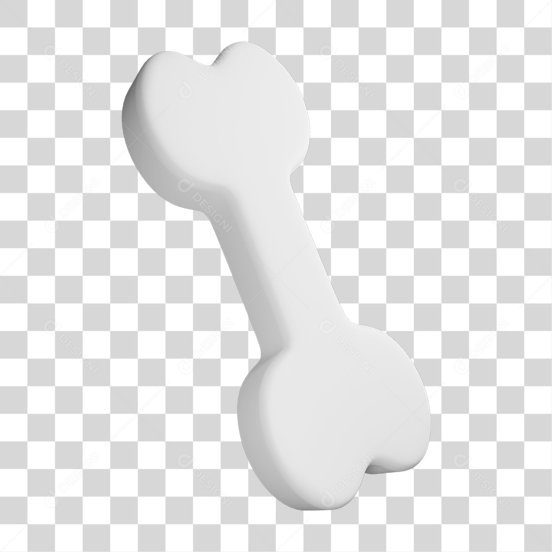 Osso Branco Para Cães PNG Transparente