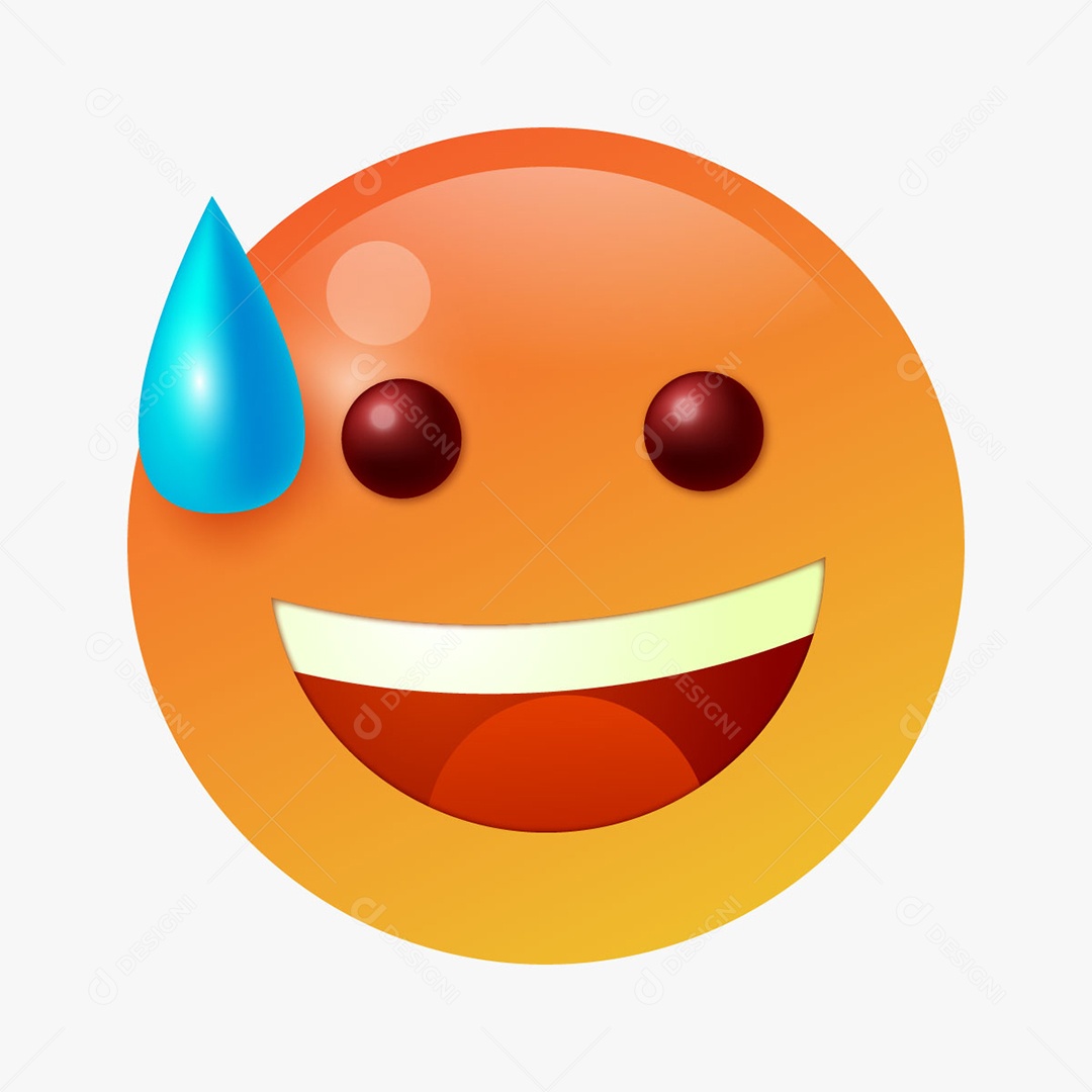 Elemento 3D Para Composição Emoji AI Editável