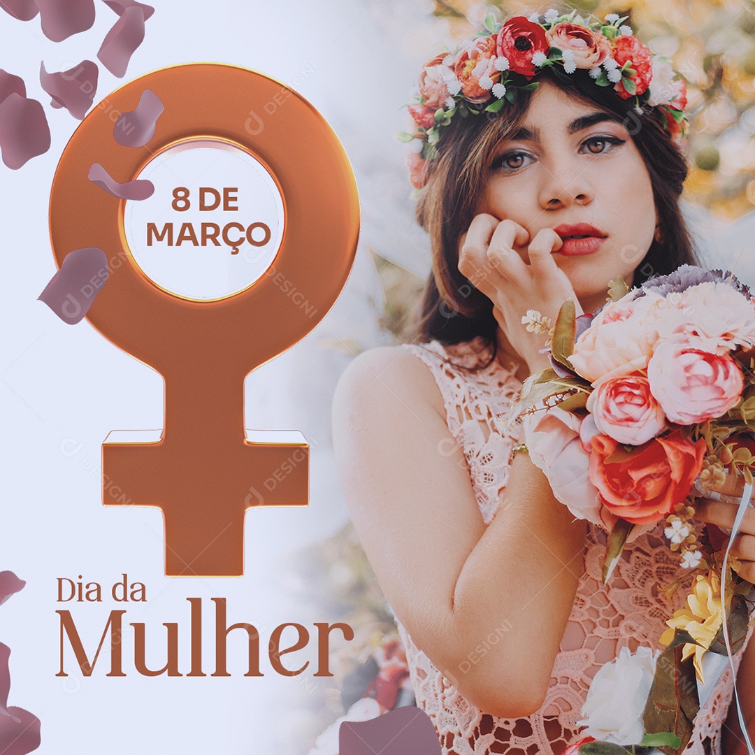 Women's Day March 8th Social Media PSD Editable