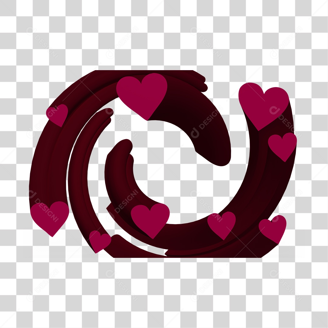 Forma Com Coração Rosas Dia Dos Namorados PNG Transparente