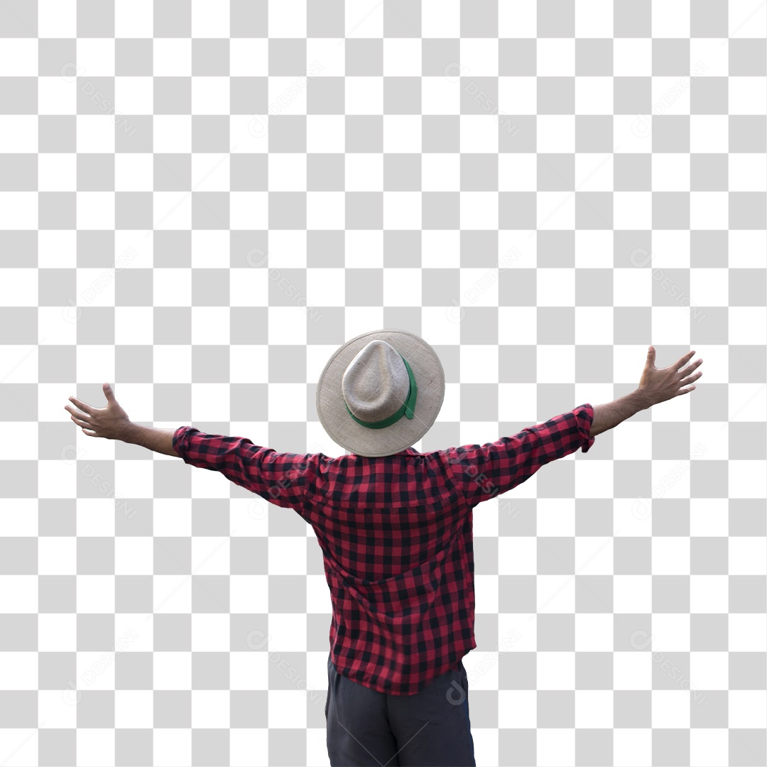 Homem Agricultor PNG Transparente