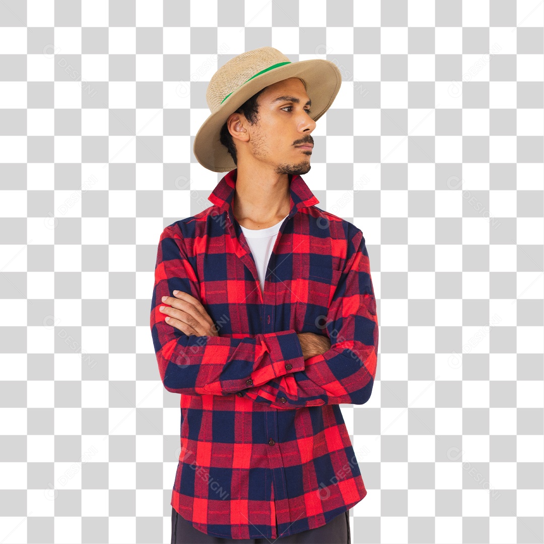 Homem Agricultor PNG Transparente