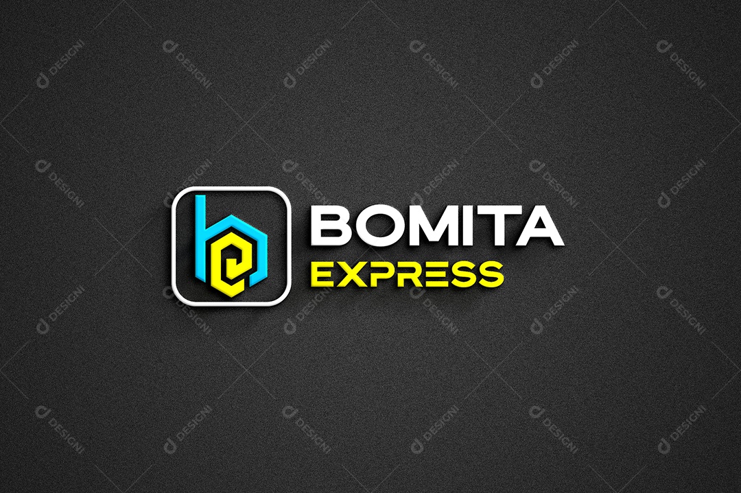 Logo Empresarial Bomita Express EPS + AI Editável