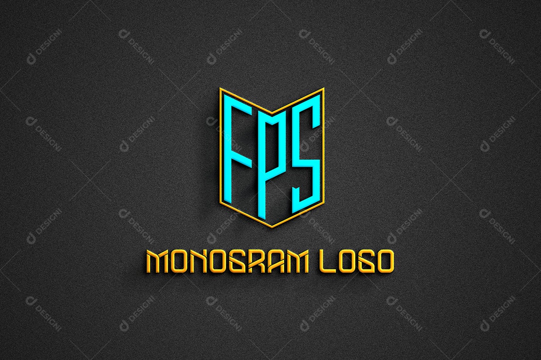Logo Empresarial FPS EPS + AI Editável