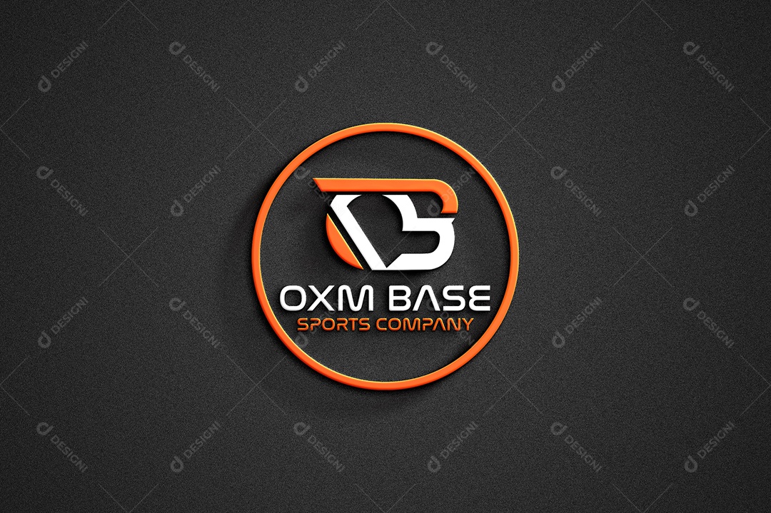 Logo Empresarial OXM BASE EPS + AI Editável